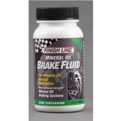 Finish Line Mineral Oil Brake Fluid 4 Oz / 120 Ml