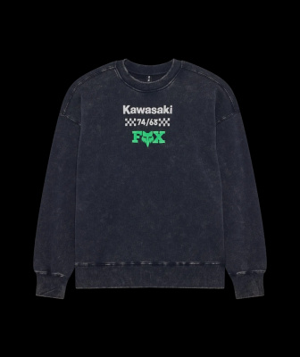 Fox Clothing Fox Kawi Flc Crew MIDNIGHT / S