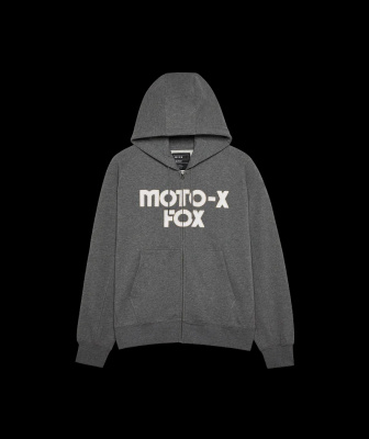 Fox Clothing Fox Moto-x Flc Zip Hoodie HEATHER GRAPHITE / S