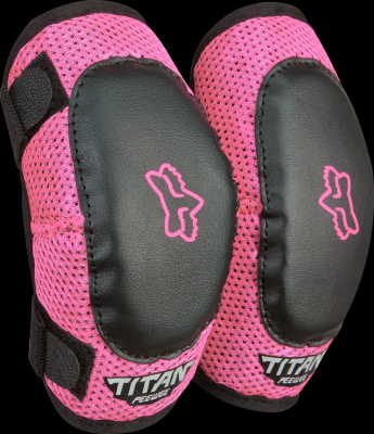 Fox Clothing Fox Peewee Titan Elbow Grd S/M BLACK/PINK / OS