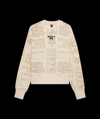 Fox Clothing Fox W Circa Flc Crew OFF WHITE / XS