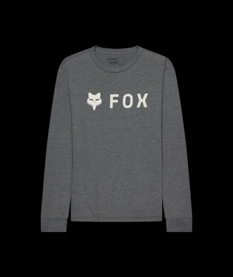 Fox Clothing Fox Youth Absolute LS Tee FA26 Heather Dark Grey / YS