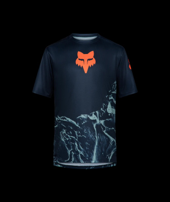 Fox Clothing Fox Youth Ranger Ss Jrsy Img Print ARCTIC BLUE / Youth S
