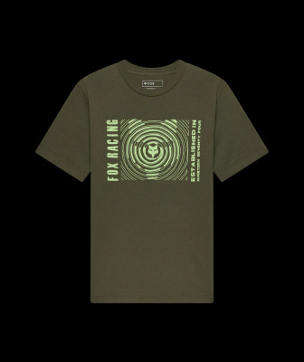 Fox Clothing Fox Youth Warped SS Tee FA26 Dark Green / YS