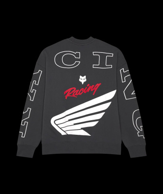 Fox Clothing Honda Oversized Fleece Crew