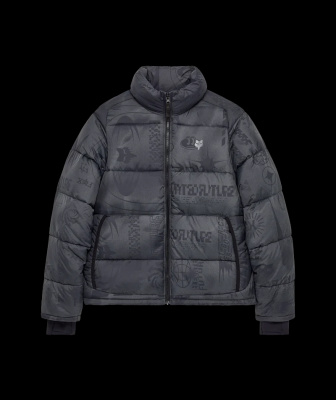 Fox Clothing Ridgeway Printed Hi-Loft Jkt S / Dark Shadow