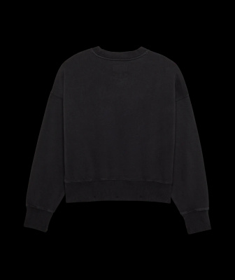 Fox Clothing W Wordmark Oversized Fleece Crew
