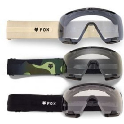 Fox Purevue Clear Lens Goggles Cream/Clear Lens