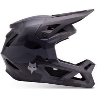 Fox Youth Rampage Camo Mips Full Face Helmet Youth Medium - Black Camo