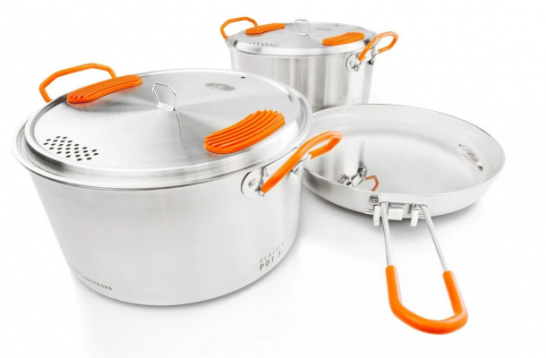 GSI Outdoors GSI Glacier Stainless Base Camper Medium