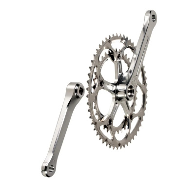 Genetic Heritage Twin Crankset 172.5mm / Silver