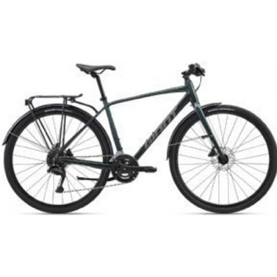 Giant Escape City Disc 2 Sports Hybrid Bike 2026 Medium - Asphalt Green