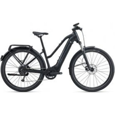 Giant Explore E+ 2 Step Thru Hybrid Electric Bike Small Size Small - Gunmetal Black