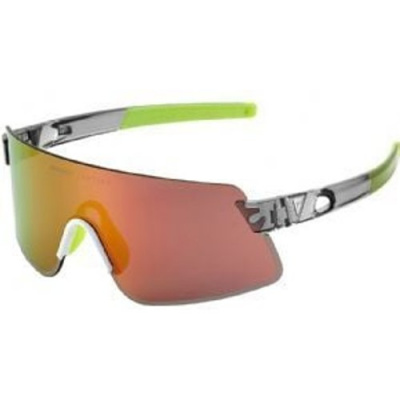 Giant Helio Purple Polarvis Lens Sunglasses Translucent Grey - Purple Polarvis Lens
