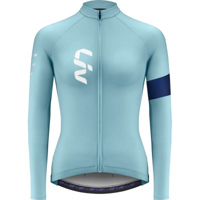 Giant Liv Beliv Womens Long Sleeve Jersey Small - Clear Sky Blue