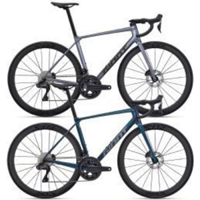 Giant Tcr Advanced Pro 0 Di2 Road Bike  2025 Medium - Gloss Ocean Twilight/Lightning