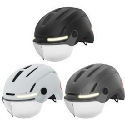 Giro Ethos Mips Led Shield Urban Helmet Medium - Matte Graphite