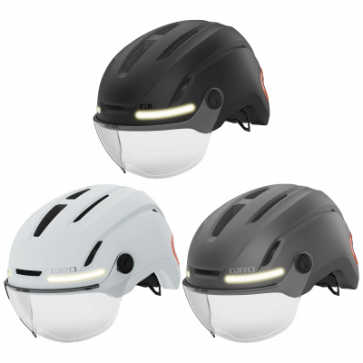 Giro Ethos Mips Led Shield Urban Helmet Medium - Matte Graphite