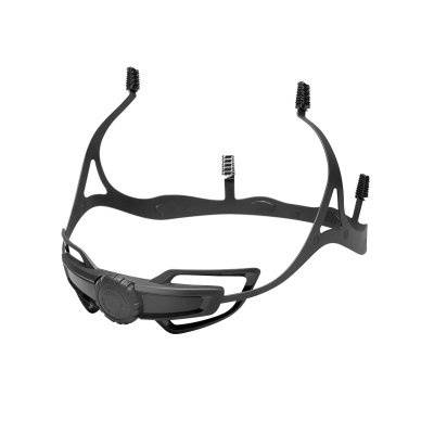 Giro Fixture II Road Helmet Fit System 2023: BLACK BLACK / XL