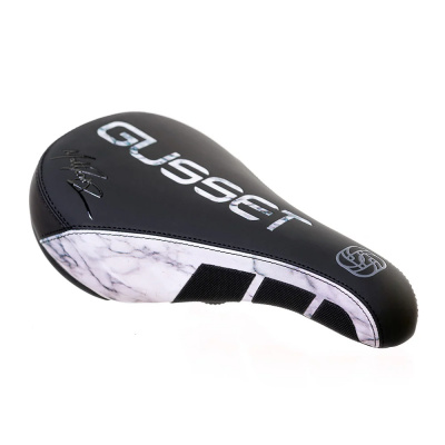 Gusset Components S2 DJ MJ Saddle 234x132 / Grey Marble