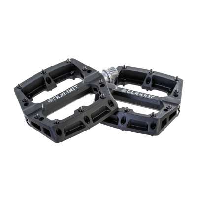 Gusset Components Slim Jim Nylon Pedals - Black