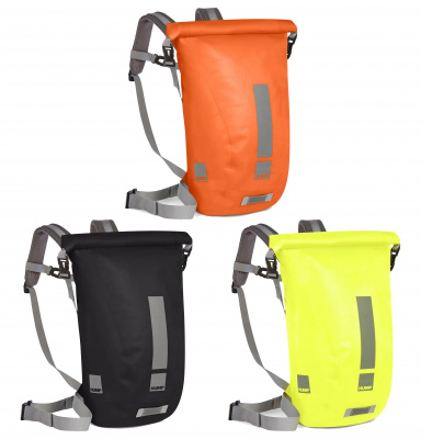 HUMP Reflective Waterproof 20 litre Backpack Black / 20 litres