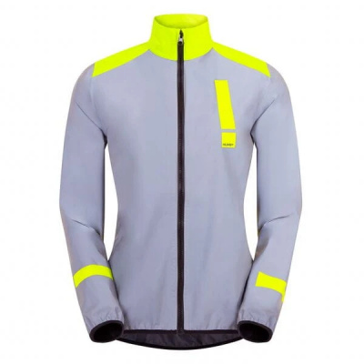 HUMP Women's Ultra Reflect Waterproof Jacket - Reflect / Hi-Viz YW - Size 12