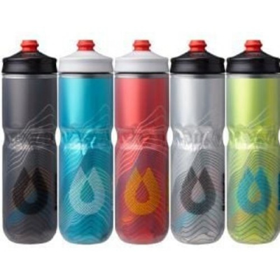Hydrapak Polar Surge 24oz/700ml Water Bottle 24oz/700ml - Black