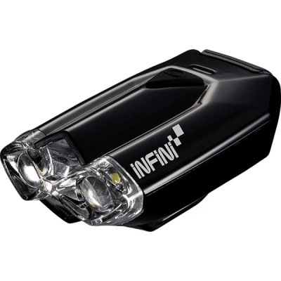 Infini Lava super bright micro USB front light with QR bracket black