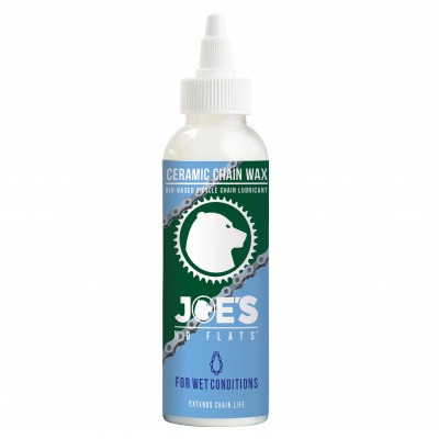 Joe's No Flats Ceramic Chain Wax Wet Condition (Drop) 125ml Bottle 125ML
