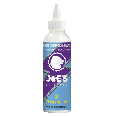 Joe's No Flats E-Mtb Ceramic Chain Wax Dry Condition (Drop) 125ml Bottle 125ML