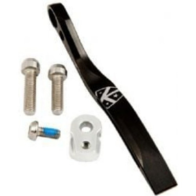 K-edge Pro Road Braze-on Double Chain Catcher Black