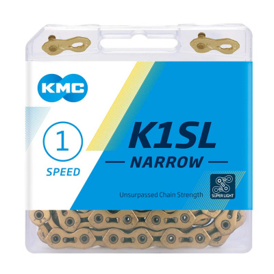 KMC K1-SL Narrow Chain 100L Gold