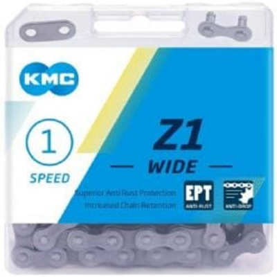KMC Z1 Wide EPT 128L Single Speed Chain
