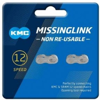 Kmc Ept Missinglink Silver 12 Speed Joining Links
