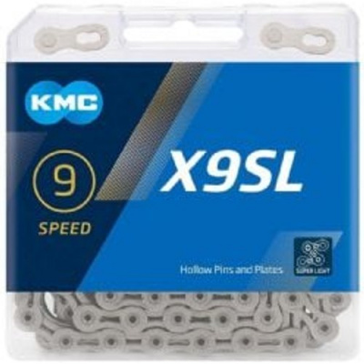 Kmc X9sl Silver 114l 9 Speed Chain