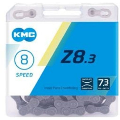 Kmc Z8.3 Silver/ Grey 7.3mm 114l 8 Speed Chain
