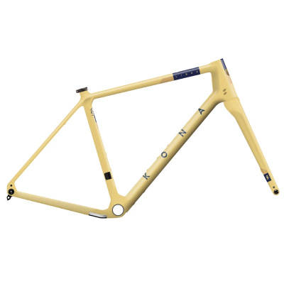 Kona Libre CR G2 Frameset - Road / Gravel - Yellow - 2025