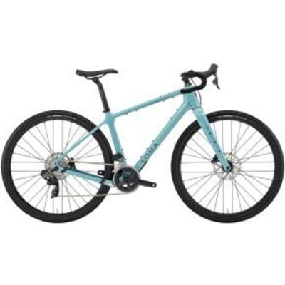 Kona Ouroboros Cr/dl Gravel Bike 54 - Gloss Harbor Grey w/ Plum & Bloodstone Decals