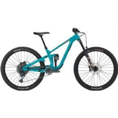 Kona Process 153 Cr G3 Mountain Bike Medium - Gloss Viridian w/ Metallic Bronze Decals