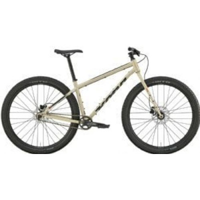 Kona Unit 29er Rigid Fork Mountain Bike Medium - Gloss Mocha w/ Black & Orange Decals