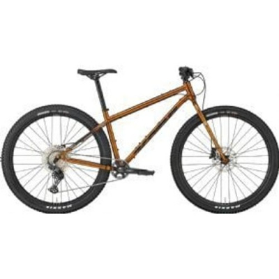 Kona Unit X 29er Rigid Fork Mountain Bike X-Large - Gloss Metallic Gold w/ Black & Concrete Decals