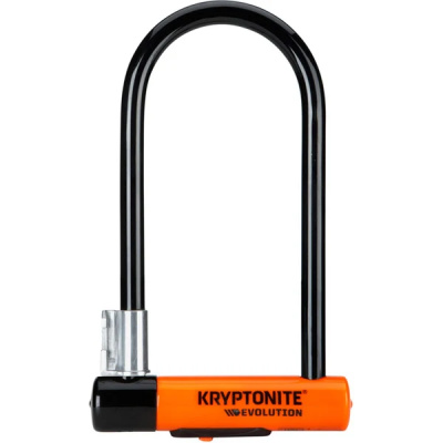 Kryptonite Evolution Standard U-Lock with Flexframe bracket Sold Secure Diamond