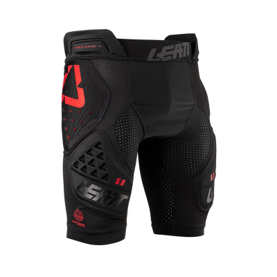 Leatt 3DF 5.0 Impact Shorts 2025: BLACK