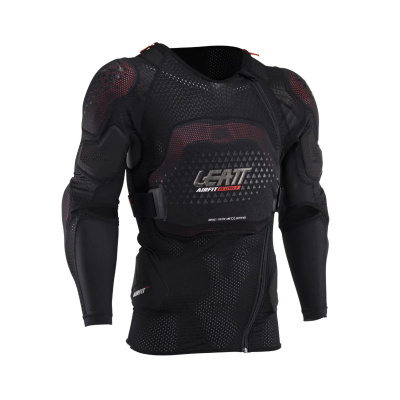 Leatt 3DF AirFit Evo Body Protector 2025: BLACK