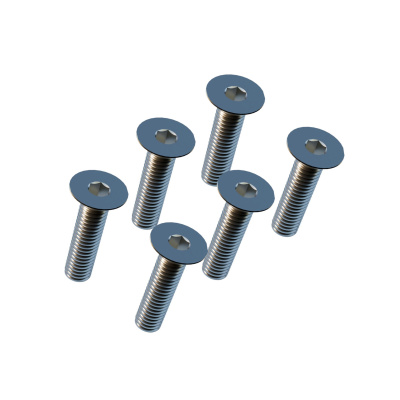 Leatt 6pcs Gravity Stems Titanium Bolt Kit 2025: TITANIUM