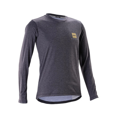 Leatt Gravity 3.0 Womens MTB Long Sleeve Jersey V26 2026 GHOST BLACK / S