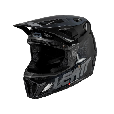 Leatt Gravity 8.0 MTB Helmet 2025: BLACK