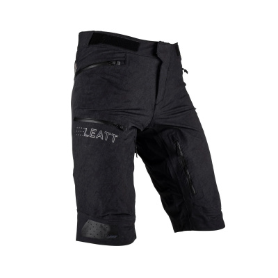 Leatt HydraDri MTB 5.0 Shorts 2025: BLACK