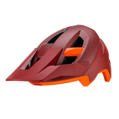 Leatt MTB Helmet AllMtn 3 V23: LAVA